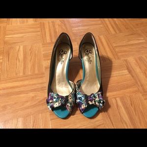 Seychelles multicolor heels